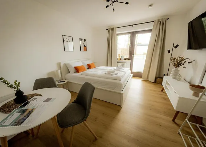 !Goldpath! Passau - Spitalhof I Modern I Wlan I Kueche I Balkon I Smarttv Mit Wipu