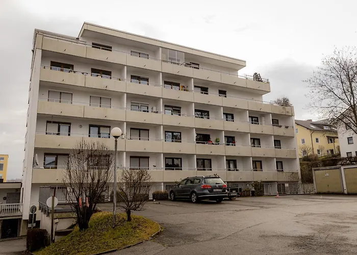 !Goldpath! Passau - Spitalhof I Modern I Wlan I Kueche I Balkon I Smarttv Mit Wipu