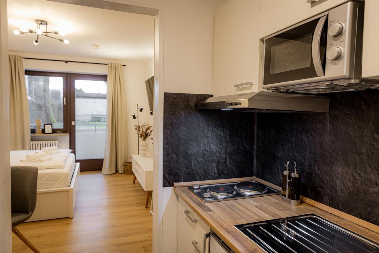 !Goldpath! Passau - Spitalhof I Modern I Wlan I Kueche I Balkon I Smarttv Mit Wipu Appartement Passau